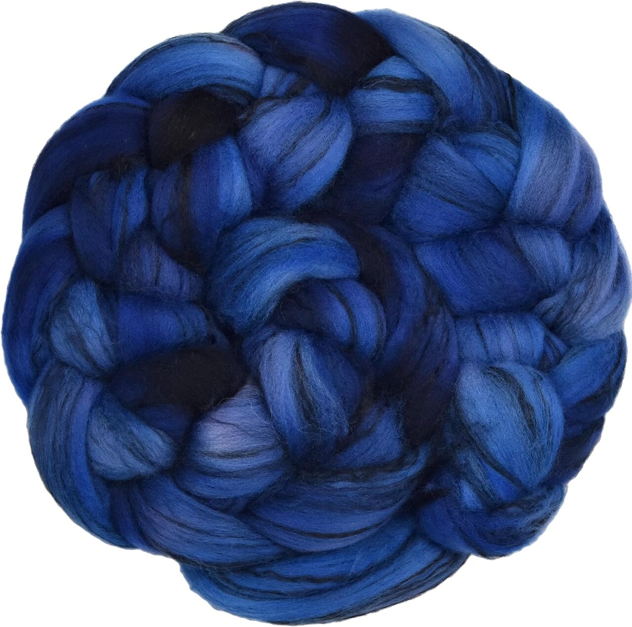 Hand Dyed Merino Wool Roving Blended with Tencel: Gorgeous tonal colorways for easy needle felting, hand spinning or weaving. Choose 1oz or 4oz